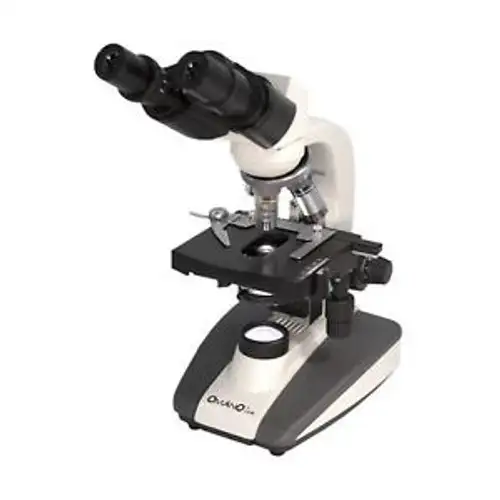 Omano Om36-Bl - 40X-1000X - Binocular Student Microscope - Double-Layered Mec...