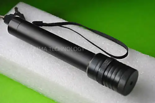 Super Powerful 532nm Green Laser Pointer Torch Focusable 532T-200-GD-300