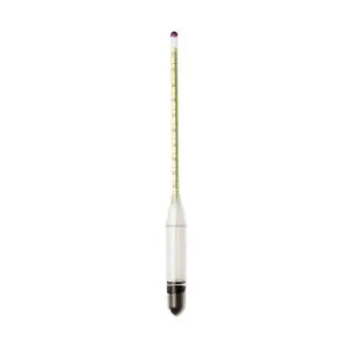 H-B Durac B61800-1100 0/35 Degree Brix Sugar Scale Shatterproof Plastic Hydro...