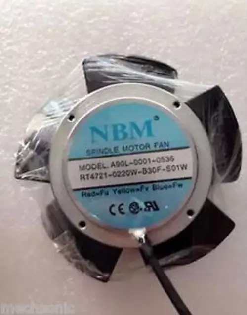 Marca A90L-0001-0536/R Ventola di ricambio Nbm per motore mandrino Fanuc