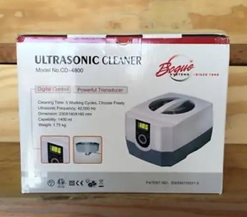 Bogue Professional Ultrasonic Cleaner P4800 (Cd-4800) Digital Timer Jewelry