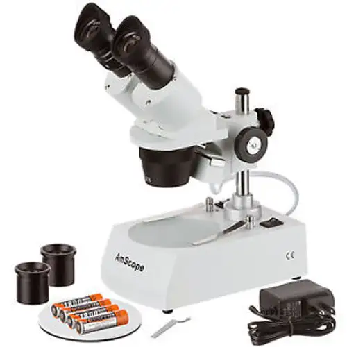 Amscope Se306R-Pz-Led 20X-40X-80X Cordless Led Stereo Microscope