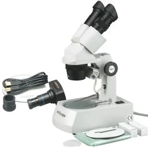 Amscope Se305-Az-3M 10X-20X-30X-60X Microscope stéréo avec caméra numérique 3Mp