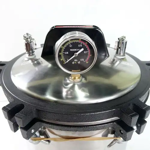 18L Portable High Pressure Steam Sterilizer Electric Heated Autoclave YX-18LD