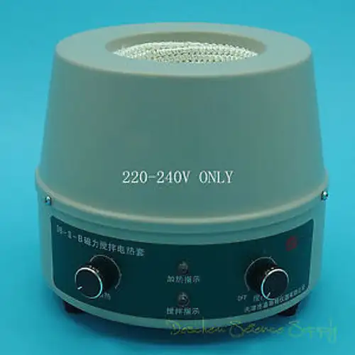 500Ml220Velectric Magnetic Stirring Heating Mantle250Wspeed Control