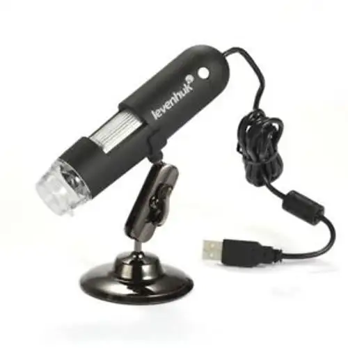 Levenhuk DTX 50 USB Digital MicroscopeBlack20-400x1.3MP Digital Camera 61021