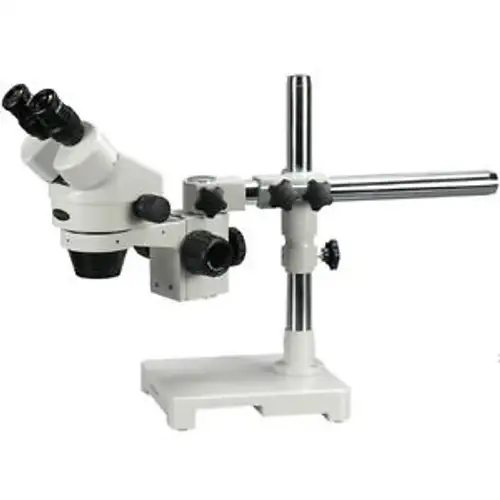 Amscope Sm-3Bzz 3.5X-180X Stereo Zoom Microscope With Single Arm Boom Stand