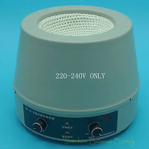 220V1000Mlmagnetic Stirring Heating Mantle1Lspeed & Temperature Regulation