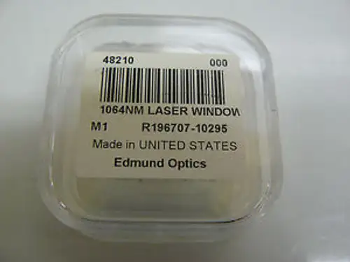 New Edmund Optics 48210 1064Nm Laser Window 12.5Mm M1 R196707-10295