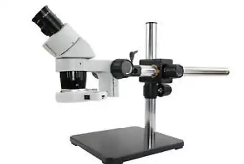Tekscope St-6024-Stl4 20X-40X Boom Stand Binocular Stereo Microscope