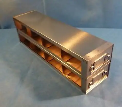 CRYOGENIC UPRIGHT STAINLESS STEEL ZER RACK/TRAY FOR 3 BOXES UFD-423