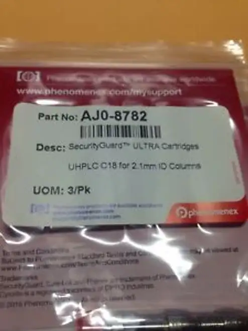 Phenomenex Aj0-8782 Securityguard√£¬ñ Ultra Cartridge Uhplc 2.1 Id C18 Lc Columns