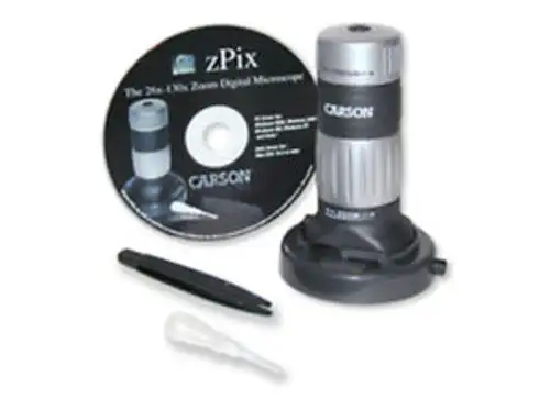 zPix USB Digital Microscope w/26x-130x Optical Zoom MM-640 Microscope