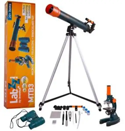 LEVN-69698-Levenhuk LabZZ MTB3 Microscope & Telescope & Binoculars Kit