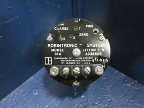 Litton 23860B-H Robintronic 81A Detector