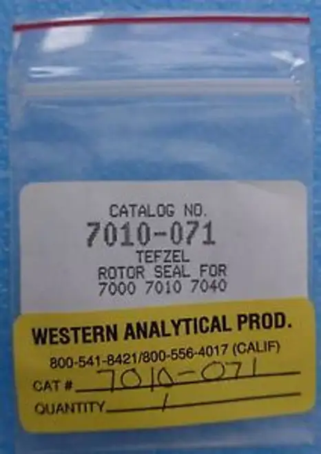 Rheodyne # 7010-071 Tefzel Rotor seal for 7000 7010 7040