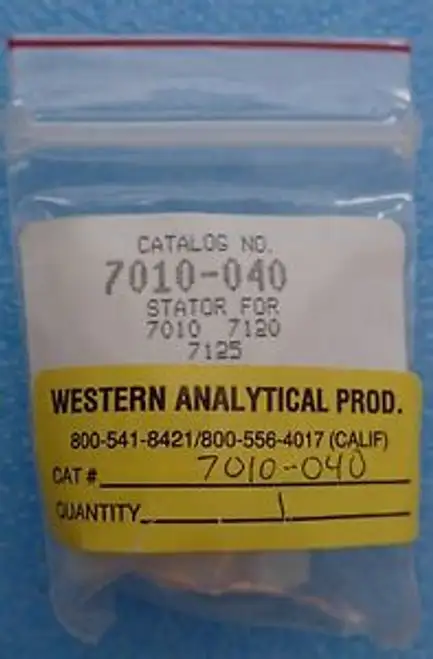 Rheodyne #7010-040 Stator For 7010/7125