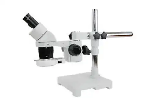 Tekscope St-6024-Stl1 20X-40X Boom Stand Binocular Stereo Microscope