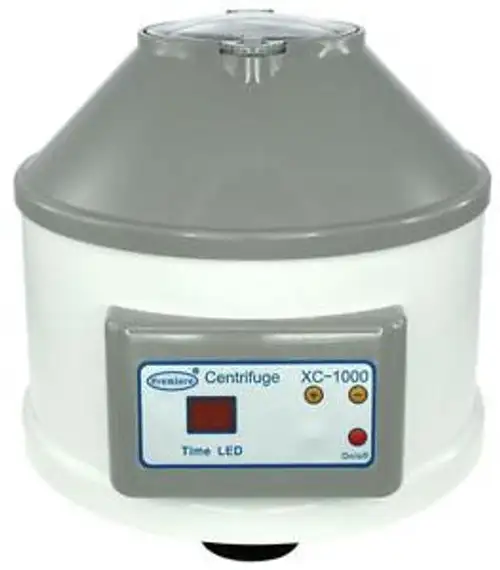 Centrifugeuse avec minuterie 4000Rpm 6 tubes 10Ml 15 Ml Equipement de laboratoire Xc-1000