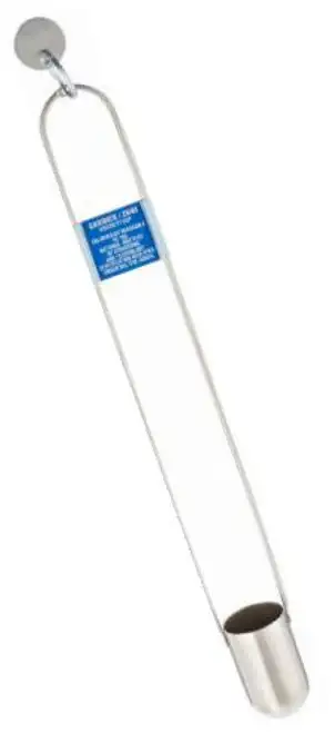 2103 Signature-Series Stainless Steel S90/Zahn Calibrated Viscosity Cup Size 3