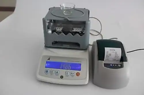 Mdj-300A +Printer Digital Display Solid Densimeter Plastic Densimeter