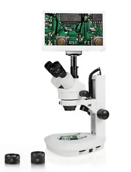 Vision Scientific Vs-2Fz-Ret11.6 Trinocular Zoom Stereo Microscope