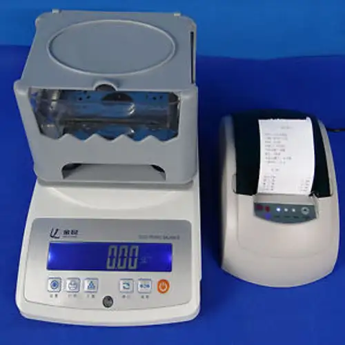 Mdj-900A 900G Digital Display Solid Densimeter Plastic Densimeter With Printer