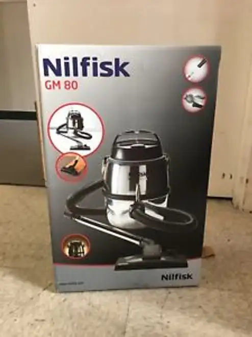 Cleanroom Vacuum - Nilfisk Gm80 - Ni-01790100 - Hepa -