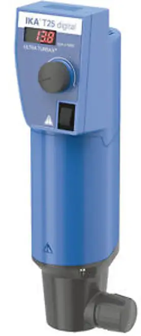 NEW IKA Ultra TURRAX T25 Digital Disperser 3000 - 25000rpm 1-2000ml 3725001