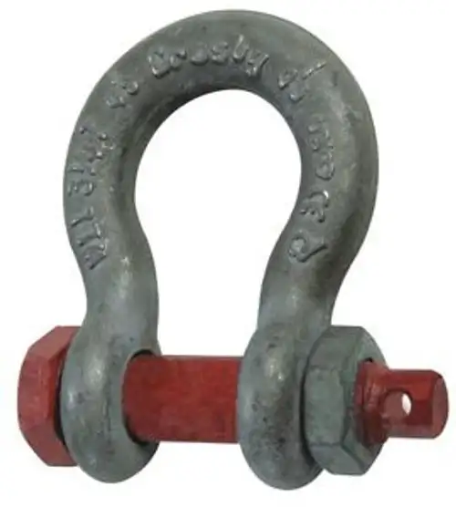 MSI Shackle 50 000 lb. Slvr Steel - MSI-7300-25T-SHACKLE