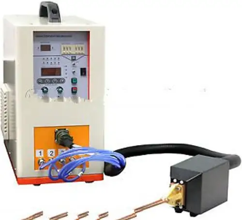 6.6KW 600-1100KHz Hi-Freq Solid State Compact Induction Heater Melting Furnace
