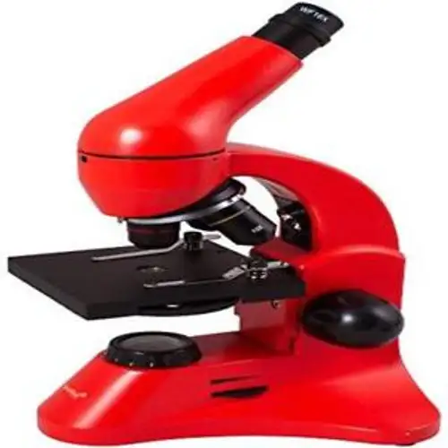 Levn-69080-Levenhuk Rainbow 50L Plus Orange Microscope