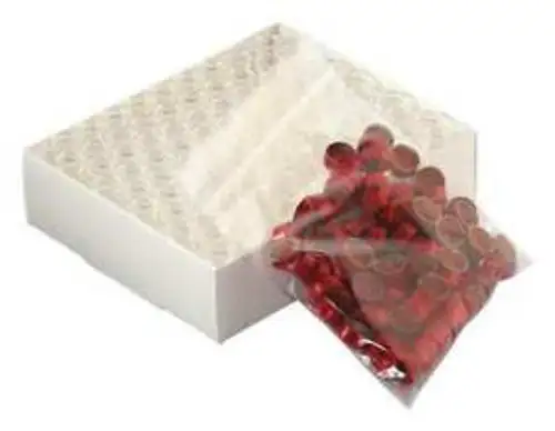 WHEATON W225174-0303 Autosampler Vial Red Alum Seal PK 100