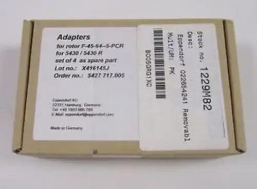 Eppendorf For F-45-64-5-Pcr Cat. # 022654241