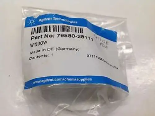 Agilent Hplc Part 79880-28111 Window Pda