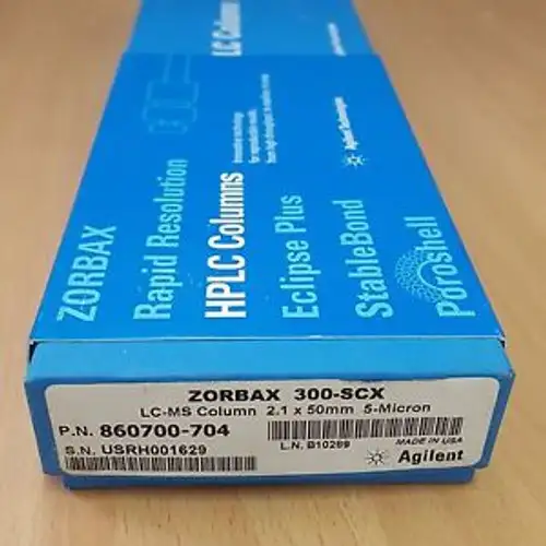 New Sealed Agilent Zorbax 300-Scx Lc-Ms Column 2.1X50Mm 5Um Pn: 860700-704