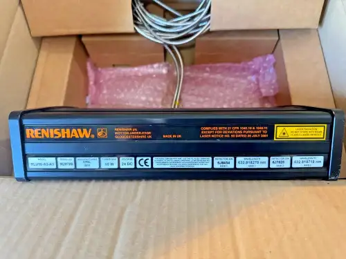 RENISHAW Fiber Optic Laser Encoder RLE10 with RLD10-3P
