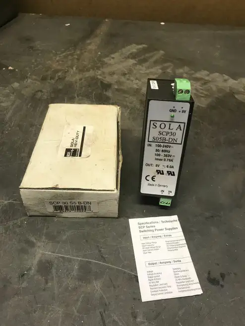 Sola SCP 30 S05B-DN Power Supply