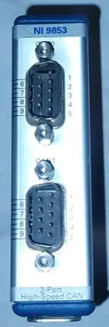 National Instruments Ni-9853 2-Port High Speed Can 60Vdc Port 2 Earth Port 2 Iso