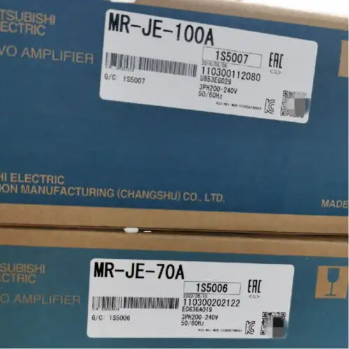 New Mitsubishi Melsec Mr-Je-100A Mrje100A Ac Servo Amplifier Motor Drive