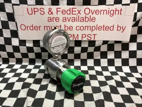 Swagelok Pr Regulator With Gauge 60 Psi Kpr1Efl411A20000 Kpr1Efl411A200G0