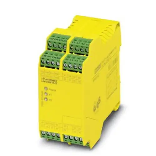 Phoenix Contact 2963912 Safety Relay For Emergency Stop And Safety Door Monit...