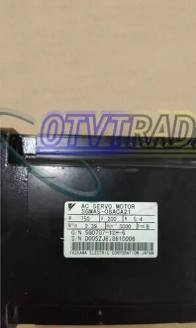 Servo Motor Yaskawa Sgmas-08Aca21