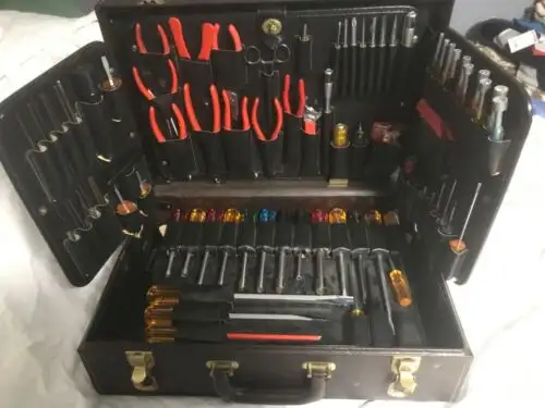 Vintage Original Xcelite General Hand Tool Kit No. Of Pcs. 94 +Case