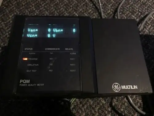 Ge Multilin Pqm Power Quality Meter