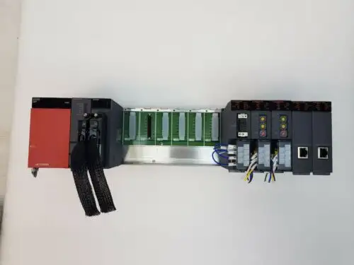 Mitsubishi Plc Melsec Q63P Q25Hcpu Qh42P Qj71C24N Qj61Bt11N 2 Qj71E71-100