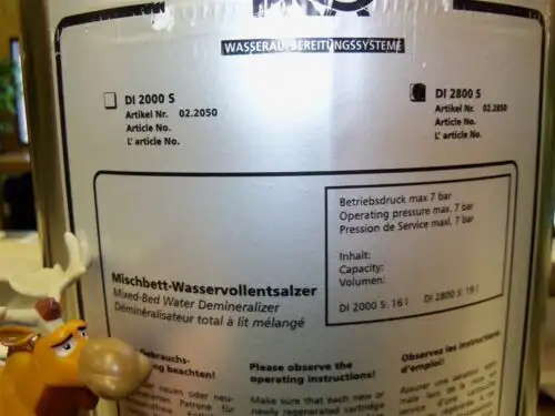 Tka Di 2800S Water Demineralizer- Factory Sealed