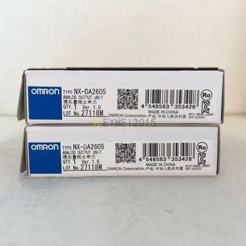 One Omron Plc Analog Output Unit Nx-Da2605