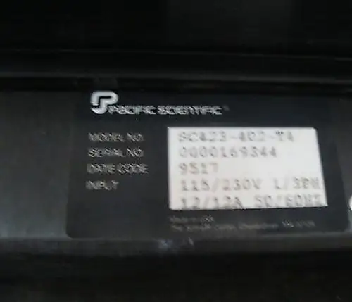 Strasbaugh 105280 Servo Controller/Power Supply