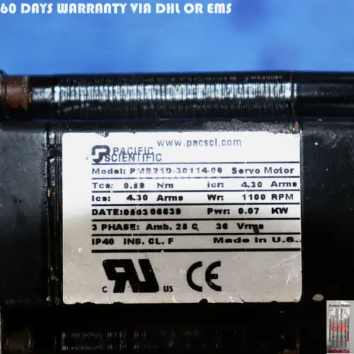 Pacific Scientific Motor Pmb21D-30114-00 +Bayside Nr23S-010-Lb